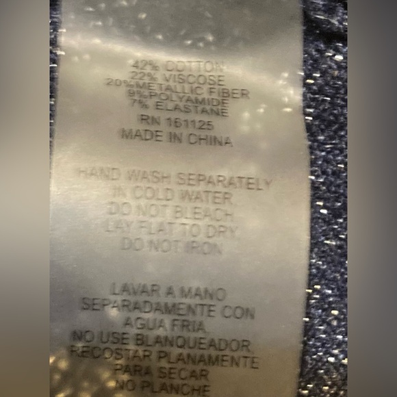 NWOT Ladies L Vila Milano Glittery Sweater - Picture 7 of 15